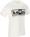 koszulka bawełniana - keeza - biała - bok.png