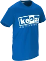koszulka bawełniana - keeza - niebieska - bok.png
