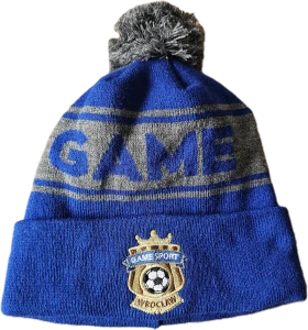 czapka Zimowa Game z pomponem